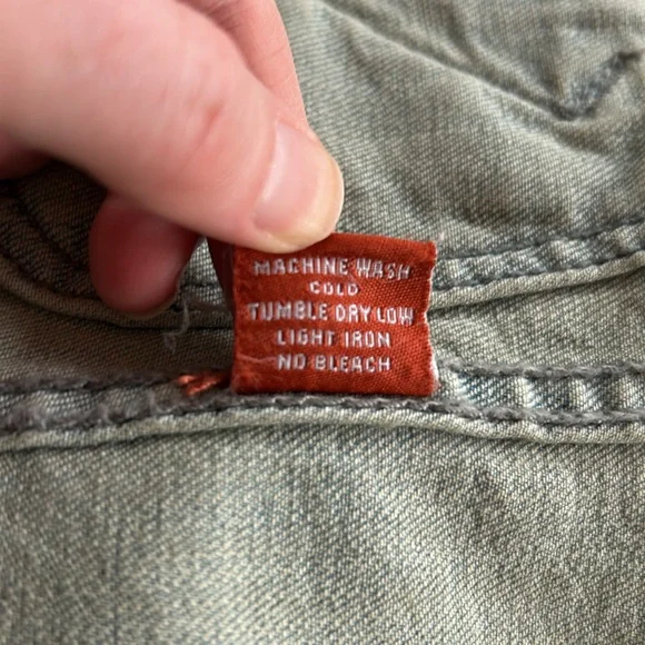 Sundance Catalog Jean Jacket Acid Wash - Size XS - Picture 9 of 9